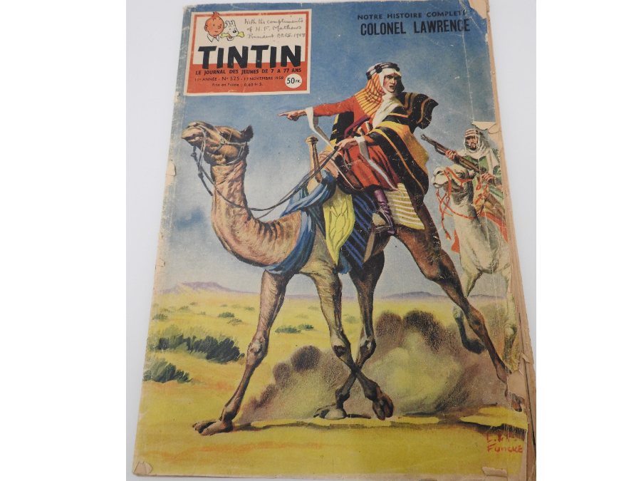 Tintin comic