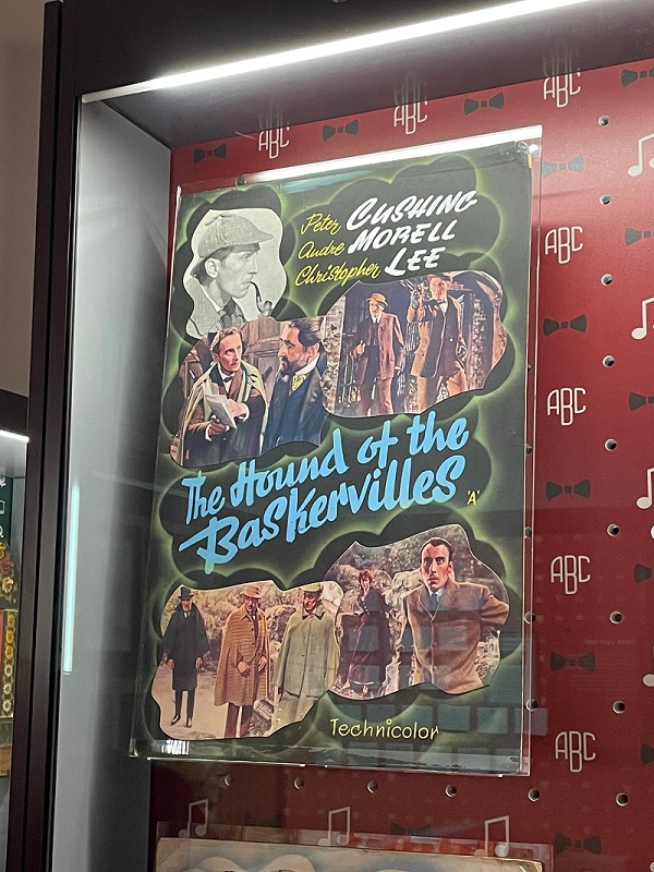 Poster for 'The Hound of the Baskervilles' film from 1959